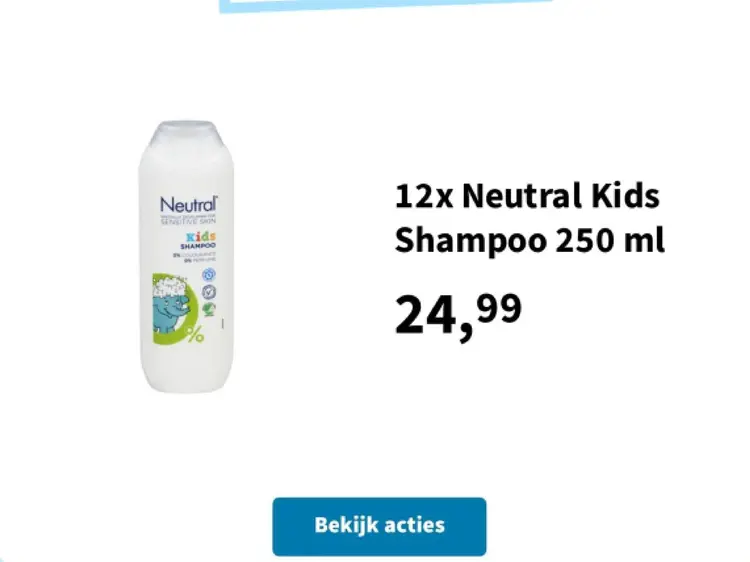 Aanbieding: Kids Shampoo