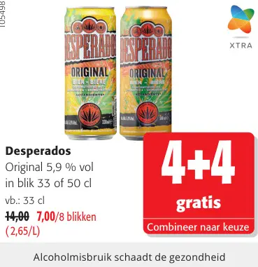 Promotie: Desperados Original