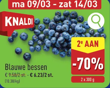 Promotie: Blauwe bessen