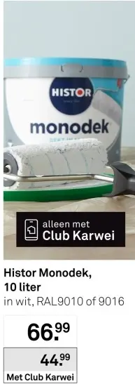 Aanbieding: Histor Monodek