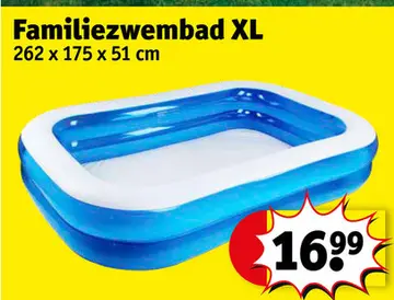 Aanbieding: Familiezwembad XL