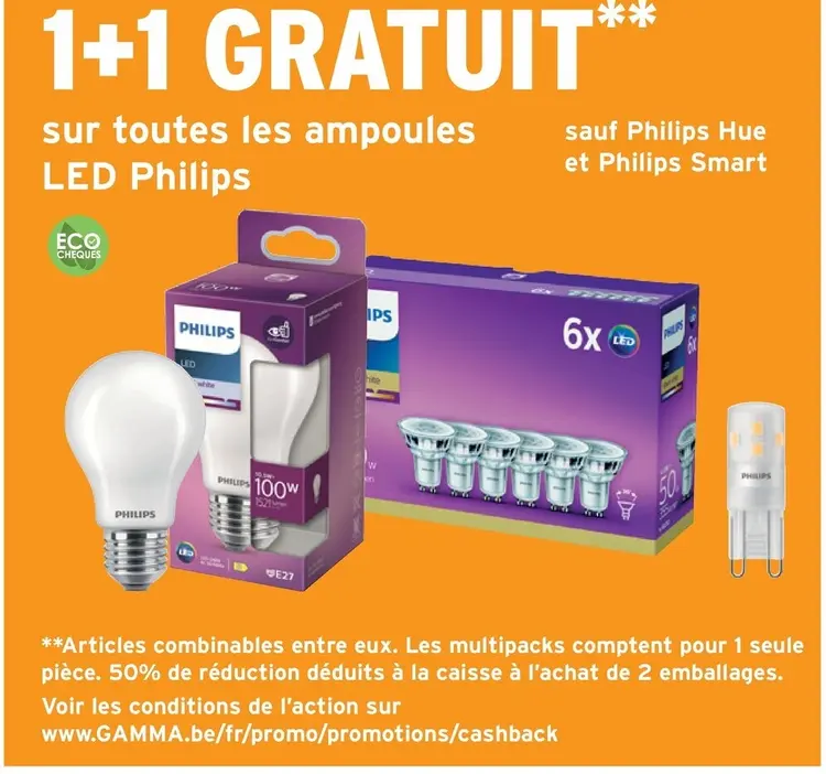 Offre: Ampoules LED Philips