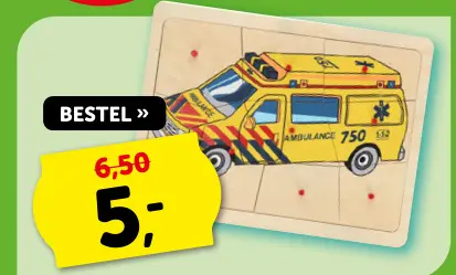 Aanbieding: Ambulance puzzle