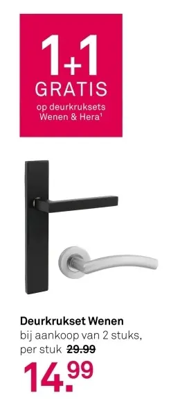 Aanbieding: Deurkrukset Wenen