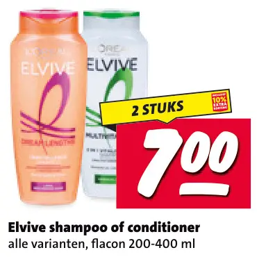 Aanbieding: Elvive shampoo of conditioner