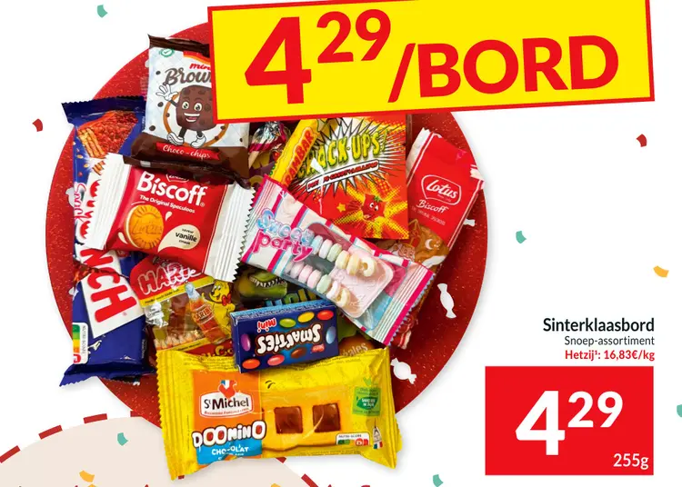 Aanbieding: Sinterklaasbord