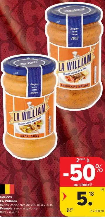 Offre: Sauces
