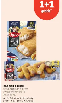 Offre: IGLO FISH & CHIPS