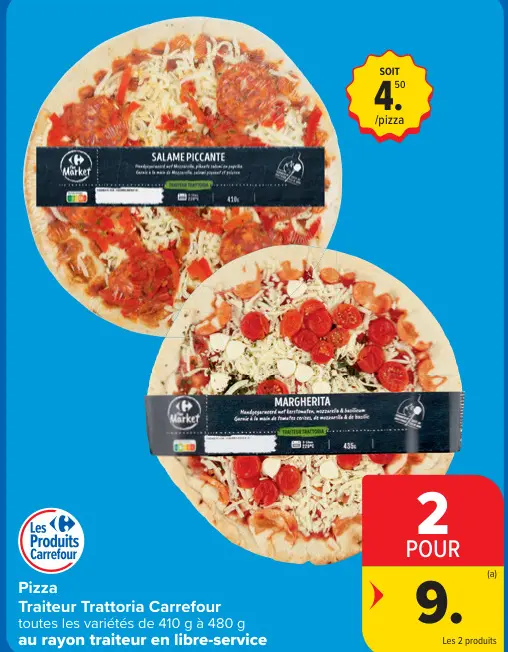 Offre: Pizza Traiteur Trattoria