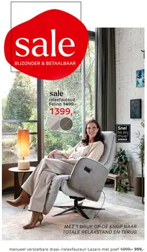 Aanbieding: relaxfauteuil Felino