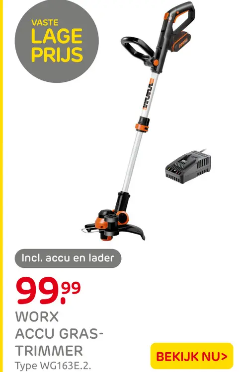 Aanbieding: Accu gras-trimmer