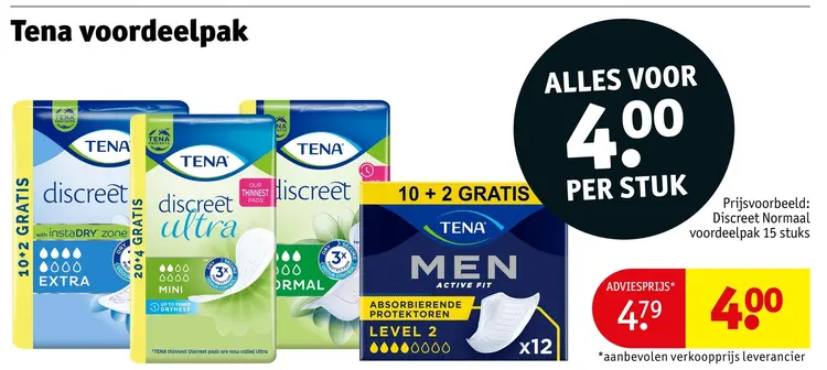 Aanbieding: Tena voordeelpak