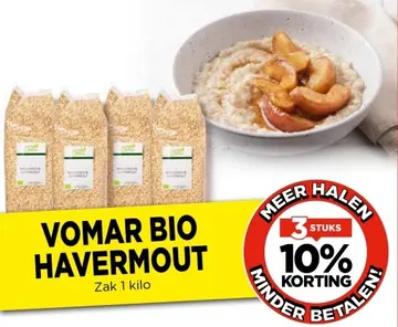 Aanbieding: Vomar bio havermout