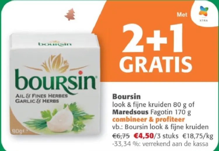 Promotie: Boursin