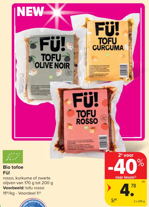 Promotie: Bio tofoe Fü!