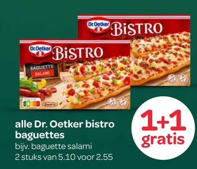 Aanbieding: bistro baguettes