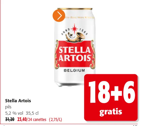 Offre: Stella Artois