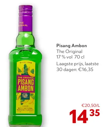 Promotie: Pisang Ambon
