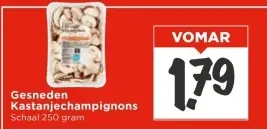 Aanbieding: Gesneden Kastanjechampignons
