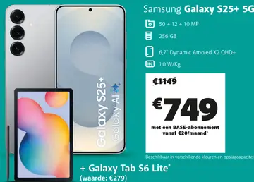 Aanbieding: Samsung Galaxy S25+ 5G