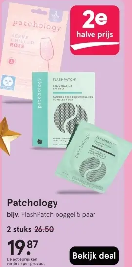 Aanbieding: Patchology FlashPatch ooggel