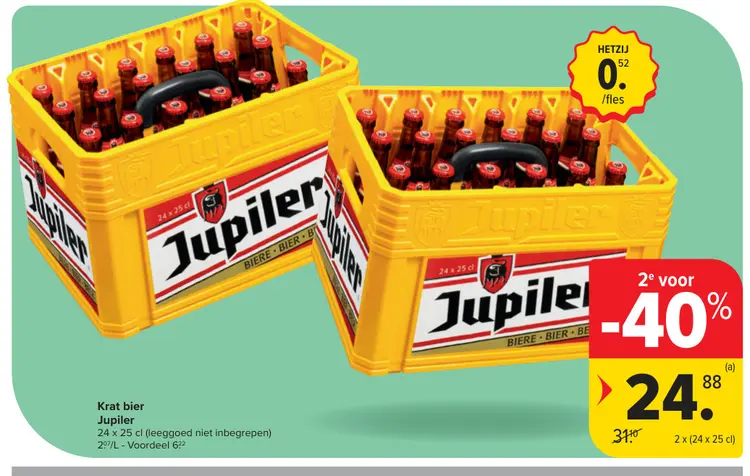 Aanbieding: Krat bier