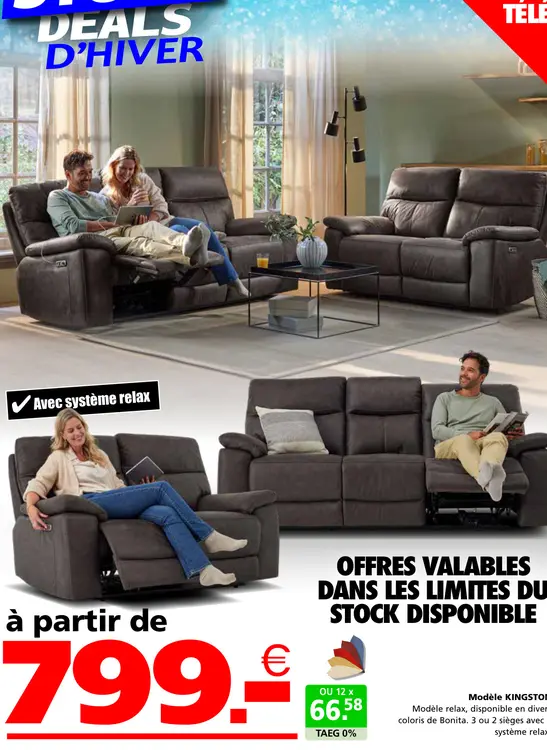 Offre: Modèle KINGSTON