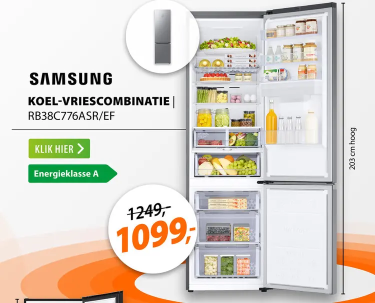 Aanbieding: Koel-vriescombinatie