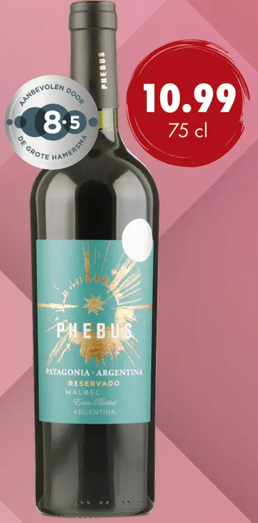 Aanbieding: Phebus reservado malbec