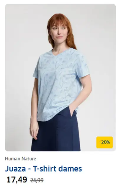 Aanbieding: Juaza - T-shirt dames