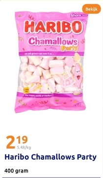 Aanbieding: Haribo Chamallows Party