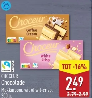 Aanbieding: Chocolade
