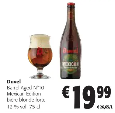 Offre: Duvel Barrel Aged N°10 Mexican Edition