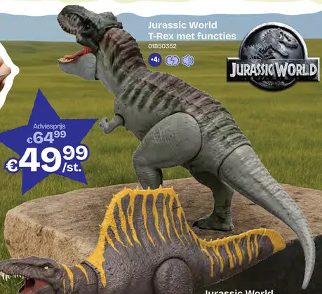 Aanbieding: T-Rex met functies