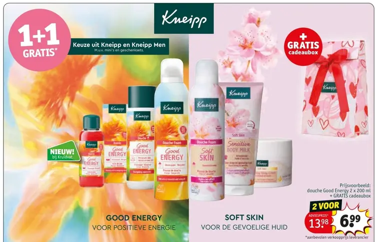Aanbieding: Douche Good Energy