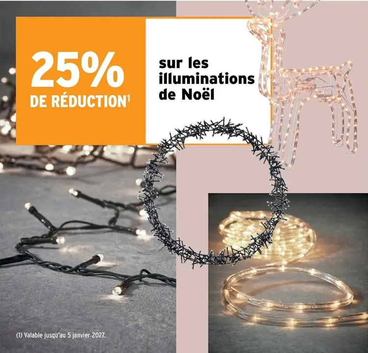 Offre: Illuminations de Noël