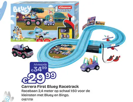 Aanbieding: Carrera First Bluey racetrack
