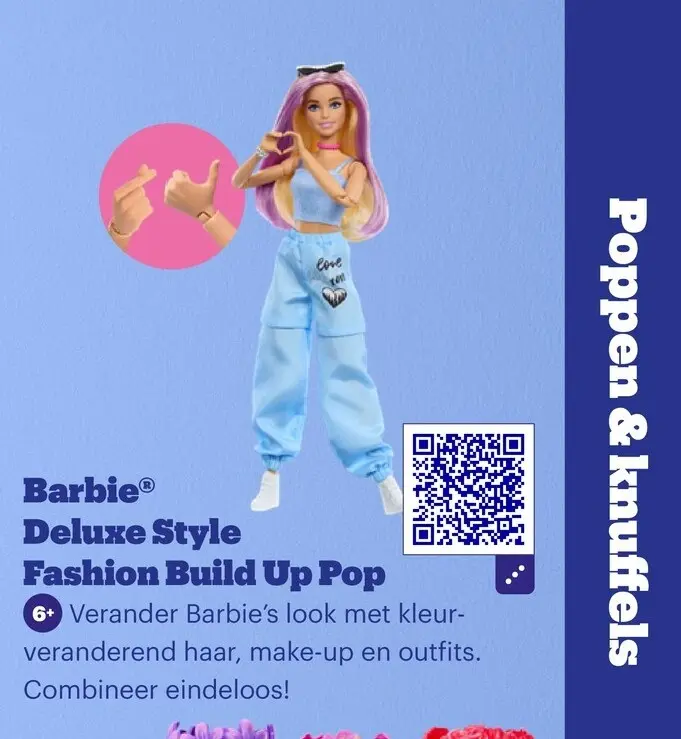 Promotie: Barbie® Deluxe Style Fashion Build Up Pop