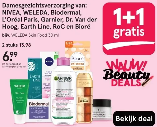 Aanbieding: Damesgezichtsverzorging