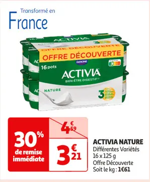 Aanbieding: ACTIVIA NATURE