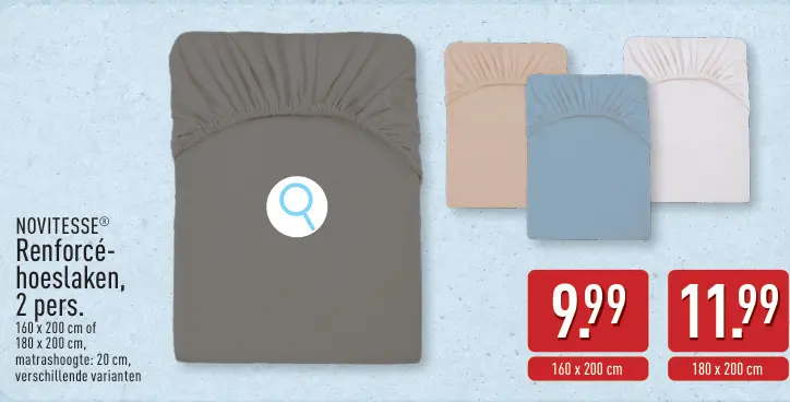 Promotie: Renforcé-hoeslaken