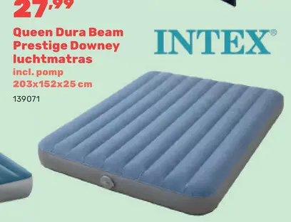 Promotie: Queen Dura Beam Prestige Downey luchtmatras