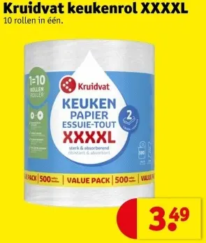 Promotie: Keukenrol XXXXL