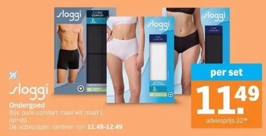 Aanbieding: Ondergoed