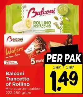 Aanbieding: Trancetto of Rollino