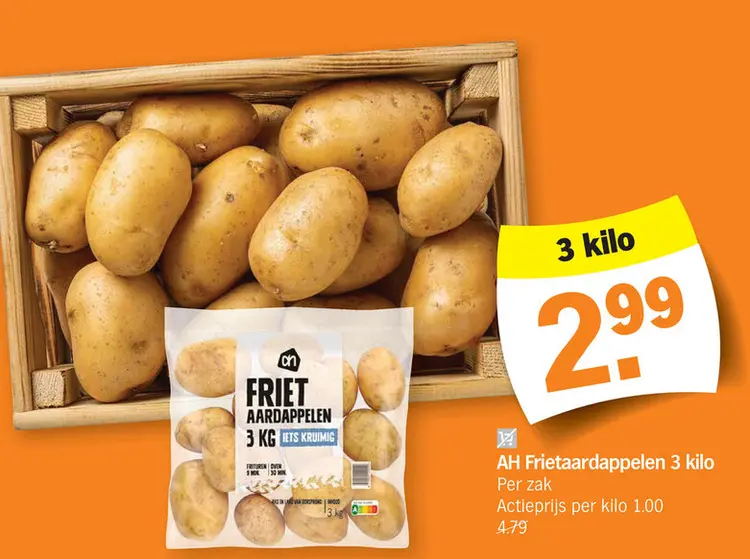 Promotie: Frietaardappelen