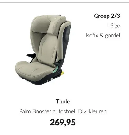 Aanbieding: Palm Booster autostoel