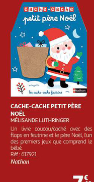 Aanbieding: CACHE-CACHE PETIT PERE NOËL