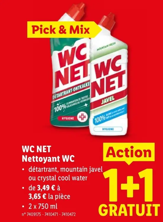 Offre: Nettoyant WC