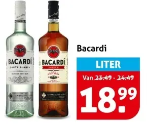 Aanbieding: Bacardi